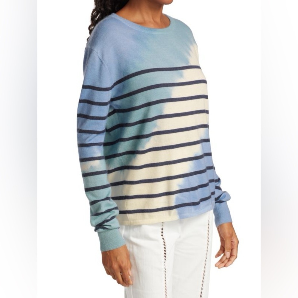 PRABAL GURUNG Striped Tie-Dye Sweater (112)